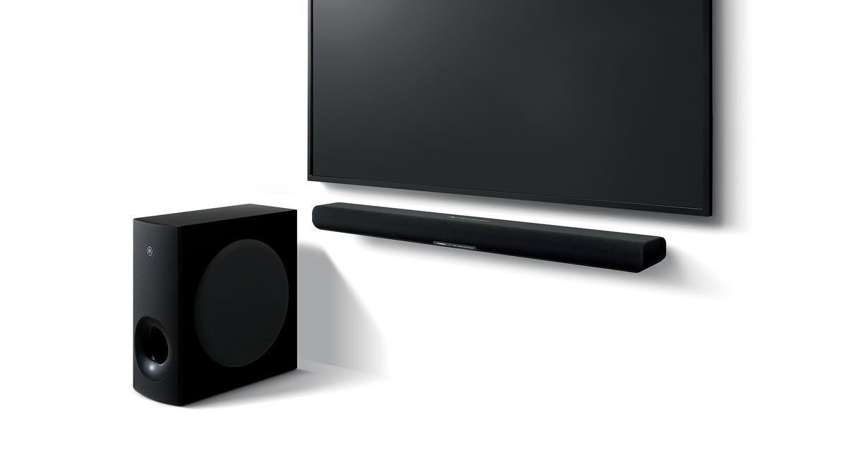 Yamaha SR-B40A with Wireless Subwoofer and Full Range SR-B30A