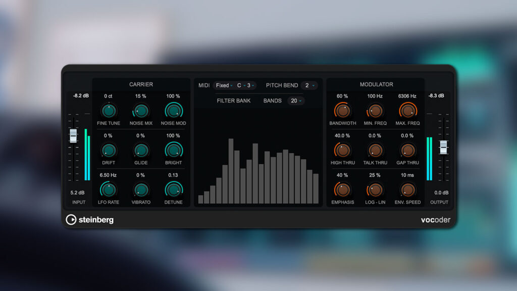 Steinberg Cubase 13 Vocoder