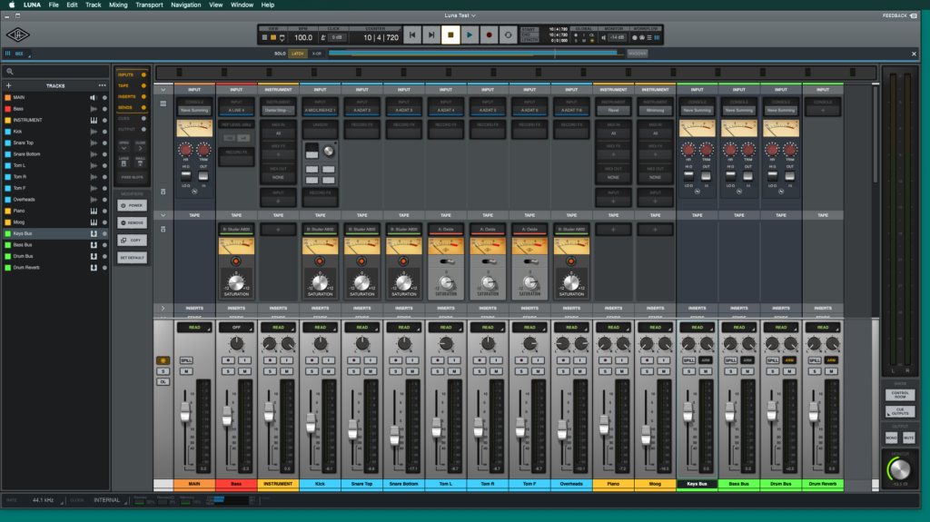 Universal Audio LUNA Interface