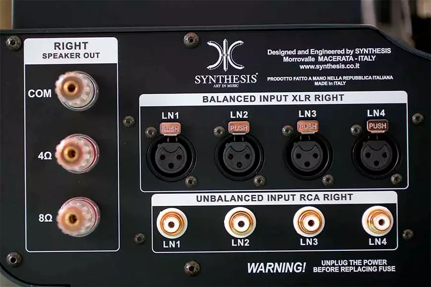 Triode tube amplifier 300B Synthesis FCO-300B