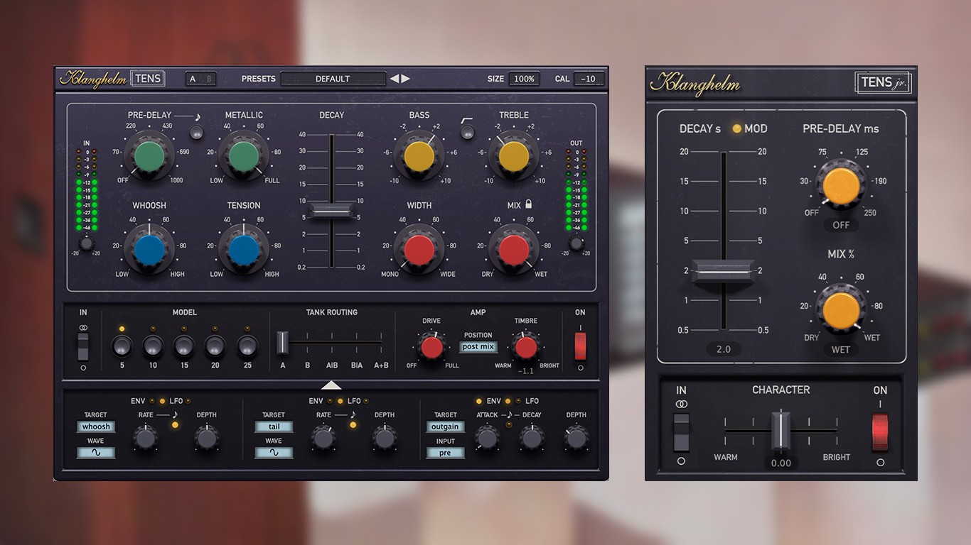 Klanghelm has recreated the AKG BX series of reverbs in the Tens plugin - the effect also exists in the free version