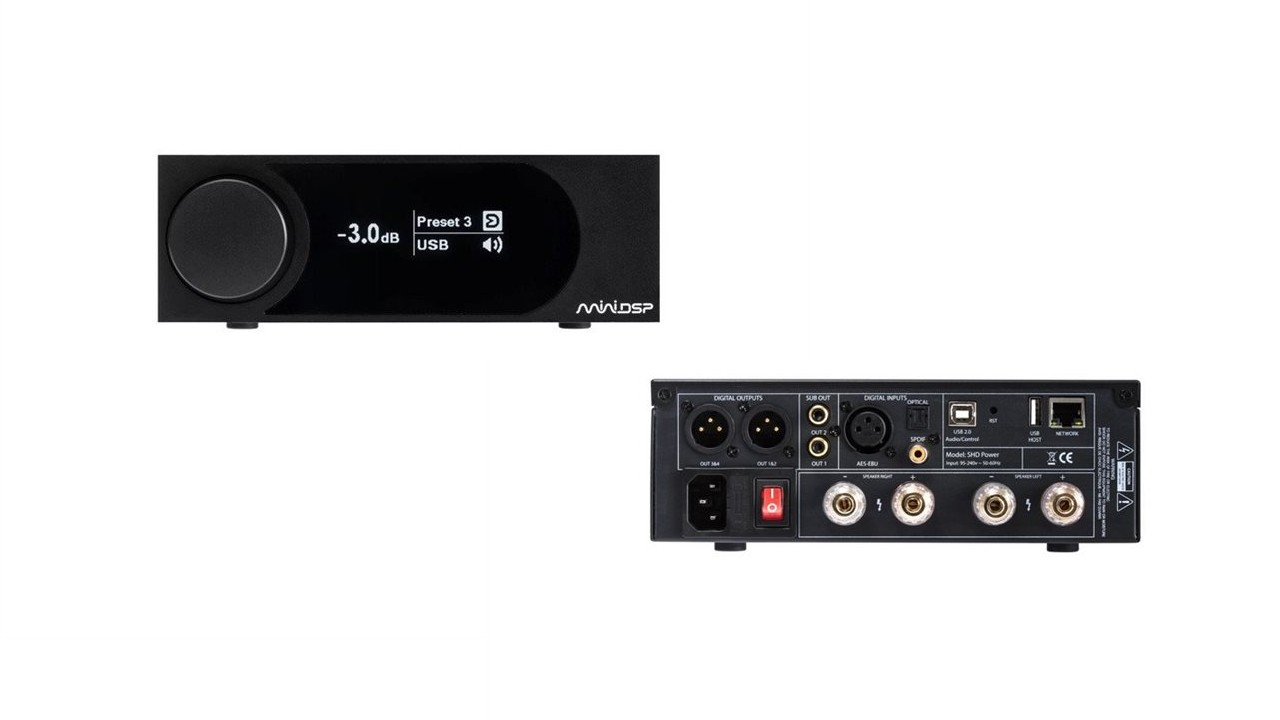 miniDSP SHD POWER - streamer amplifier
