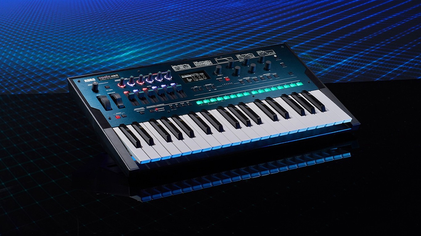 The second generation of the synthesizer received a minimum of changes.