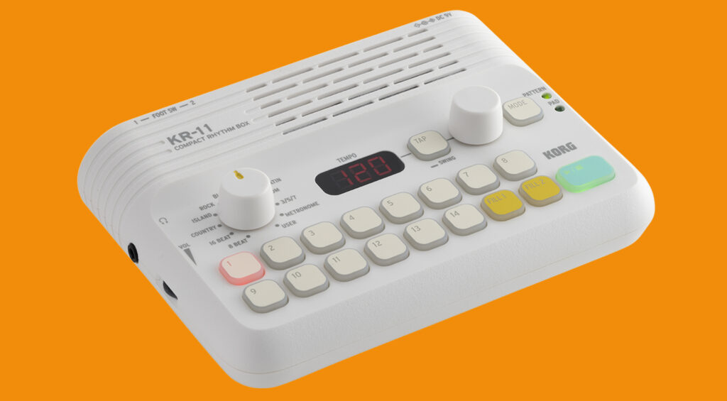 Korg KR-11 drum machine