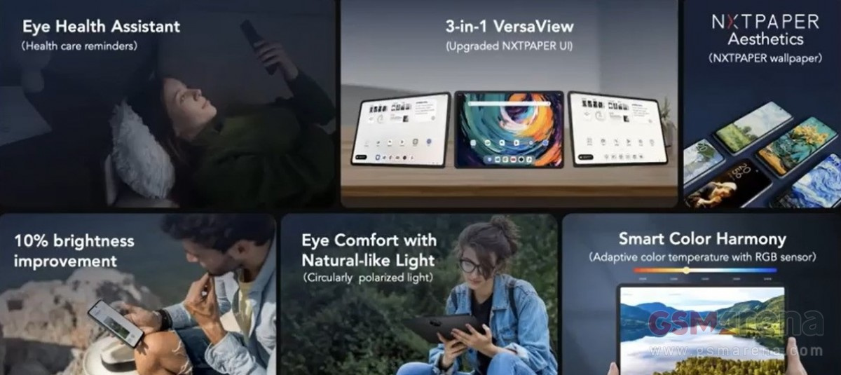 TCL showed off its NXTPAPER 3.0 glare-free display technology