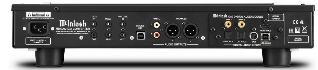 McIntosh MDA200 Back