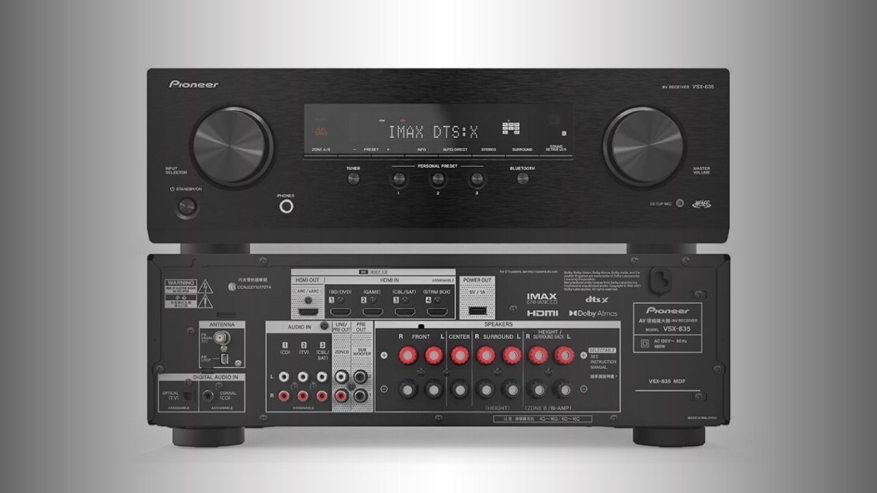 Pioneer VSX-835 and VSX-535