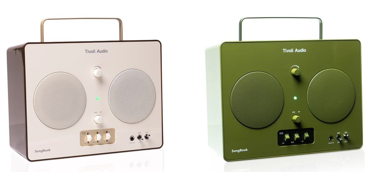 Tivoli Audio's SongBook is lighter and smaller, but does not have a broadcast receiver