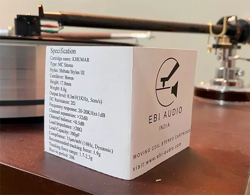 EBI Audio Khumar MC cartridge