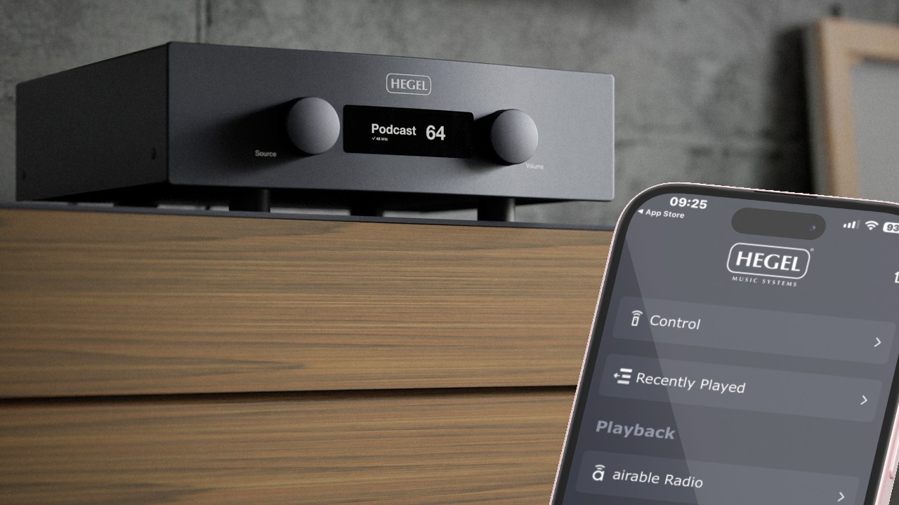 The Hegel Control app is now available for the Hegel H600 and H400