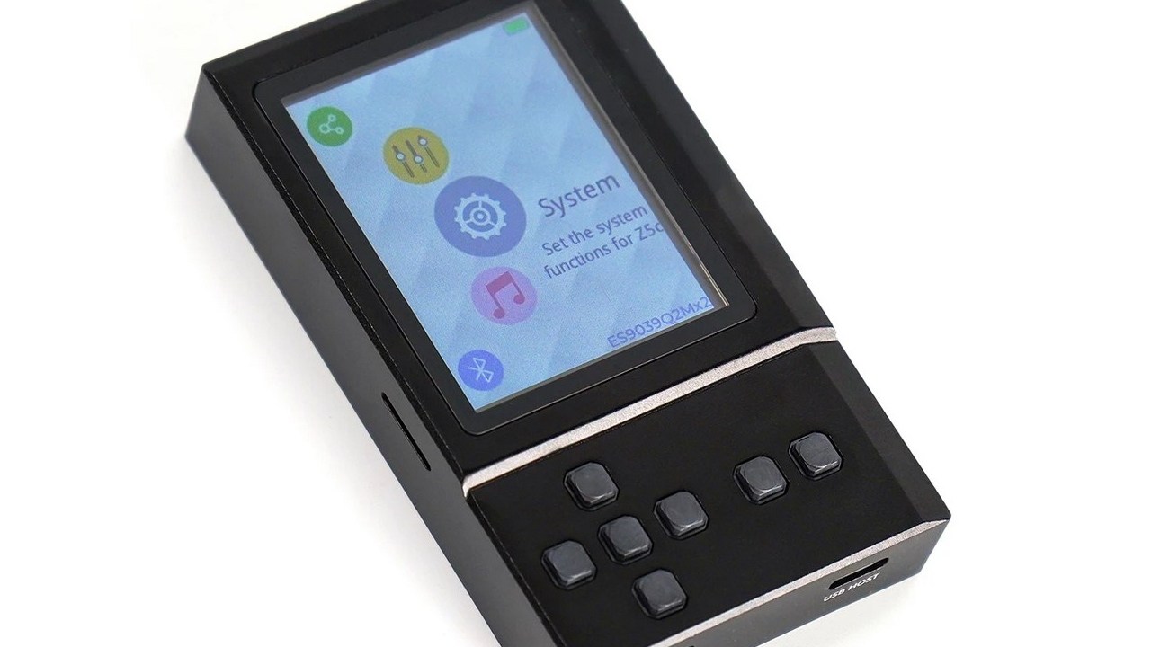 Zishan Z5c - player on two ES9039Q2M