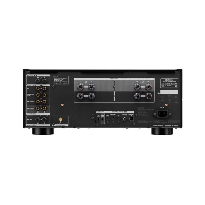 Denon PMA-3000NE back panel