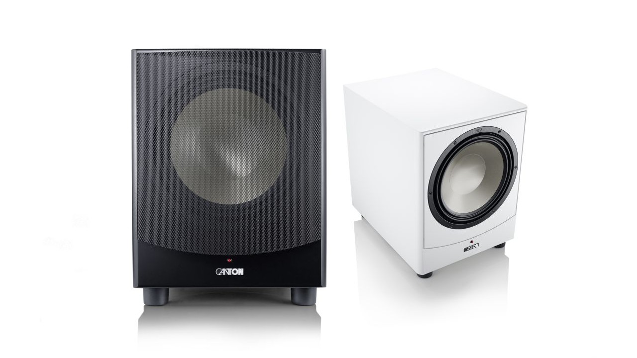 The Canton SUB 501 is available in black (decor) and white (decor) and can be ordered directly from Canton