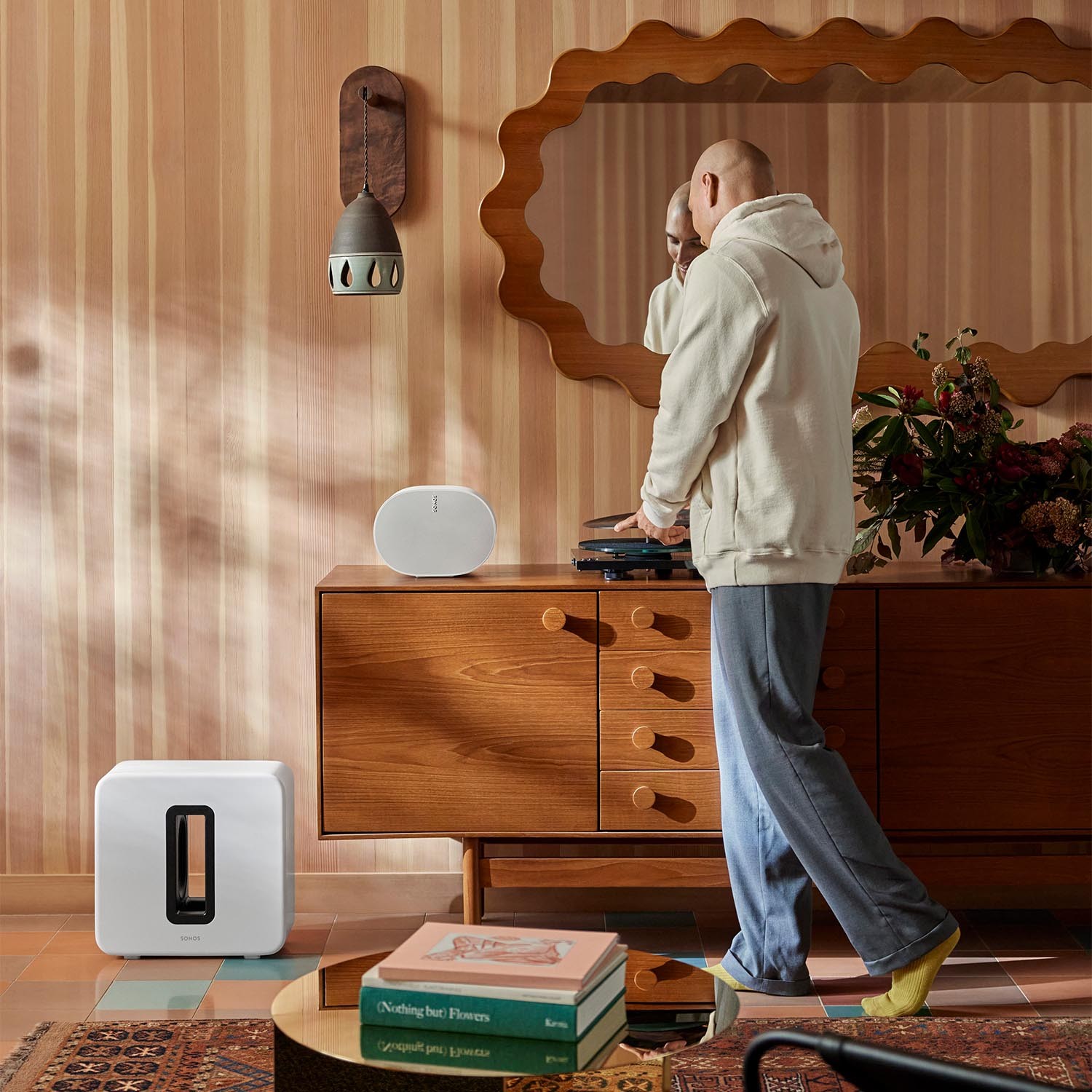 Cool guy happy with his new Sonos Sub! 