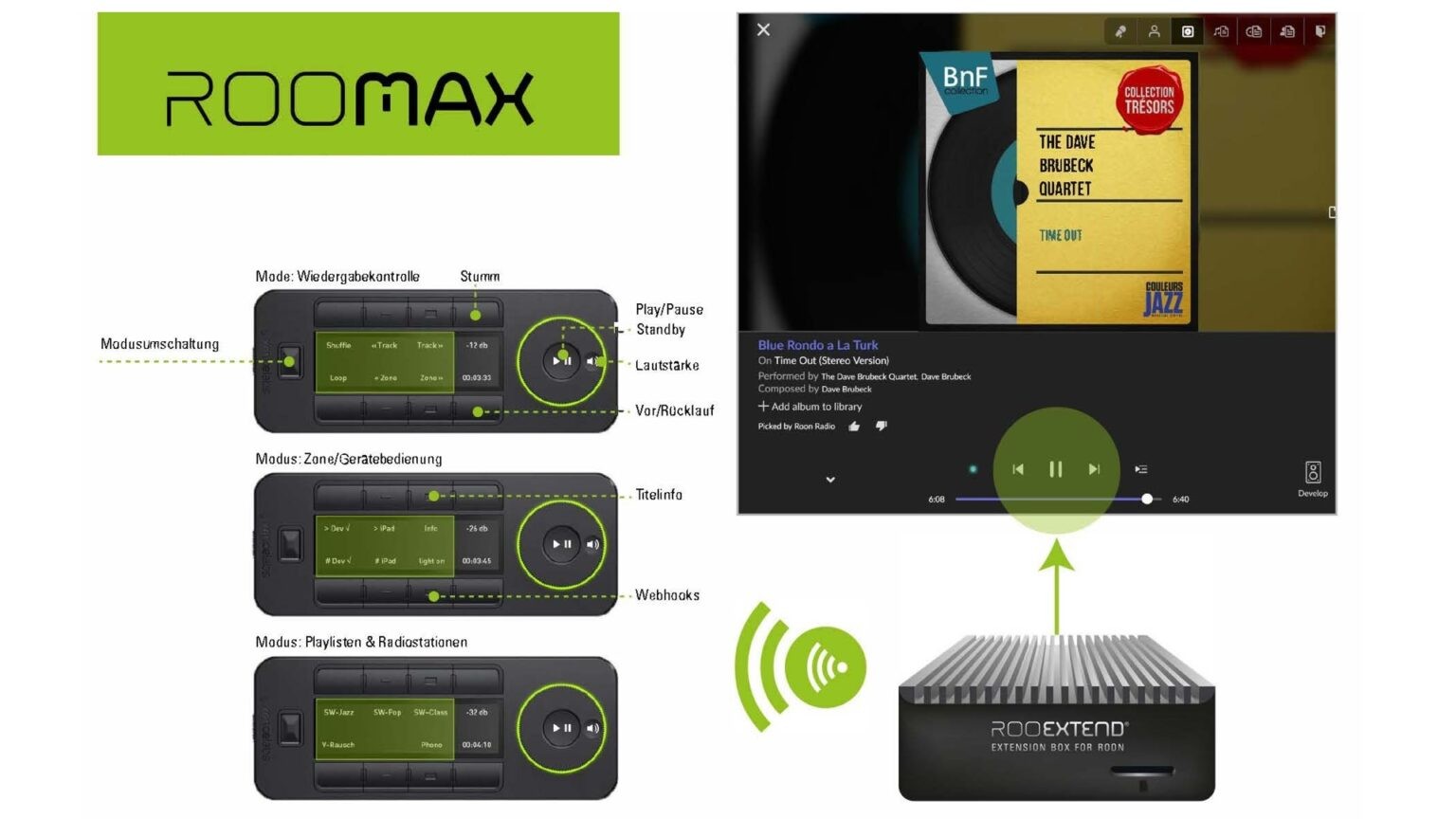 Discover the Ultimate Roon Control Solution with rooMax!