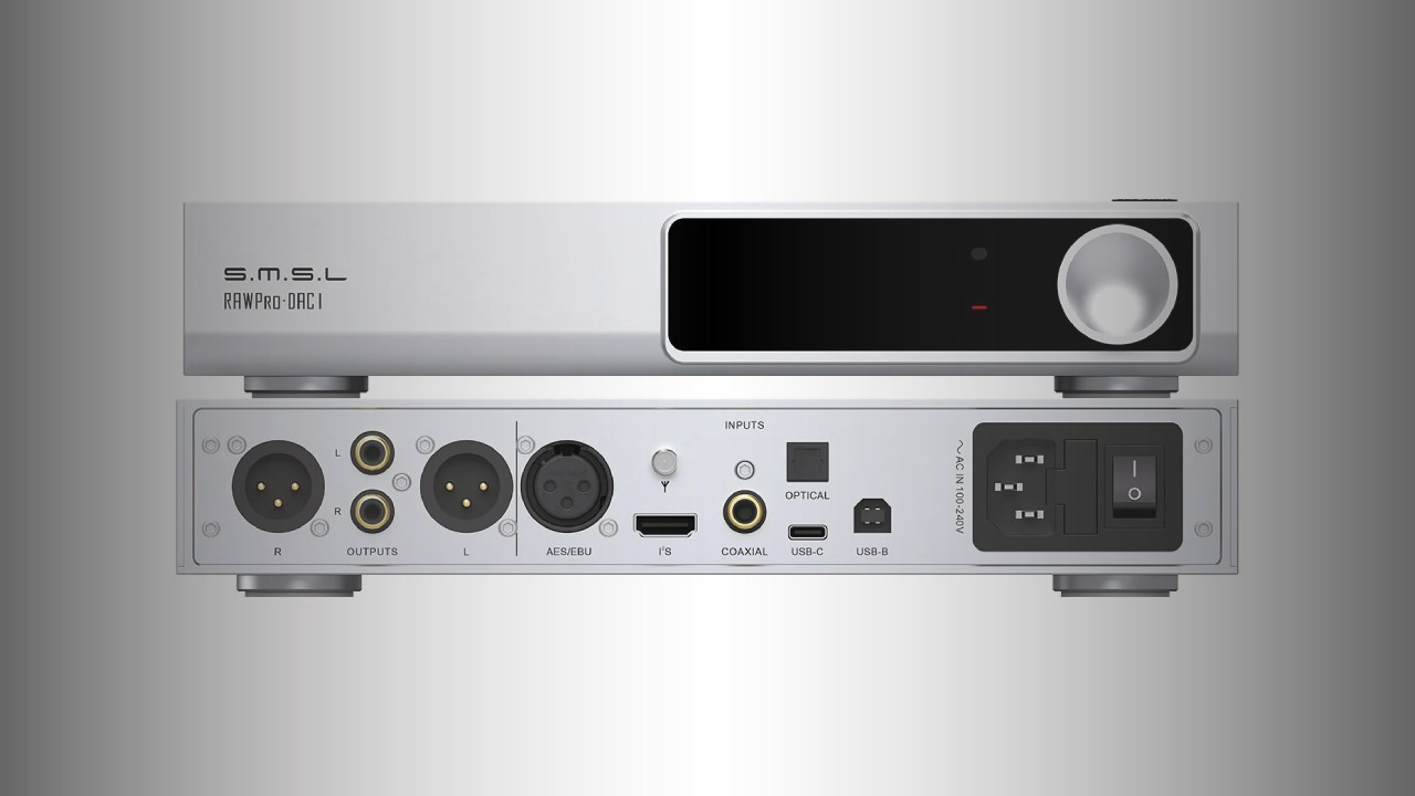 SMSL RAW PRO-DAC1 - stationary DAC on the ES9039MSPRO chip