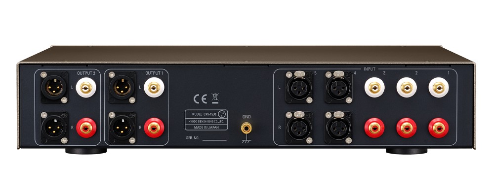 CM-1500 inputs and outputs