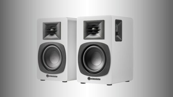 Audio-Technica AT-SP3X Speakers Now Available in White: Compact Bluetooth Monitor System with Multipoint Pairing