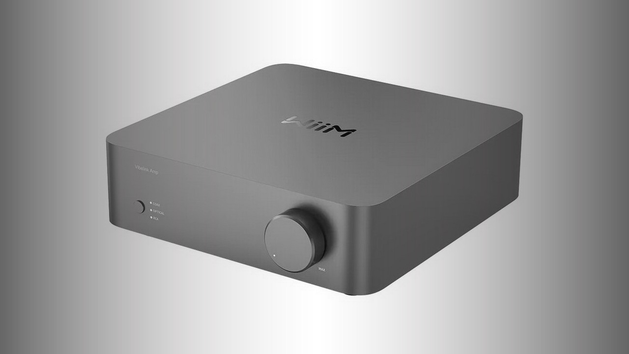 WiiM Vibelink: 100W Class D Amp with ESS ES9038 DAC, Analog/Digital I/O, and Advanced Thermal Design