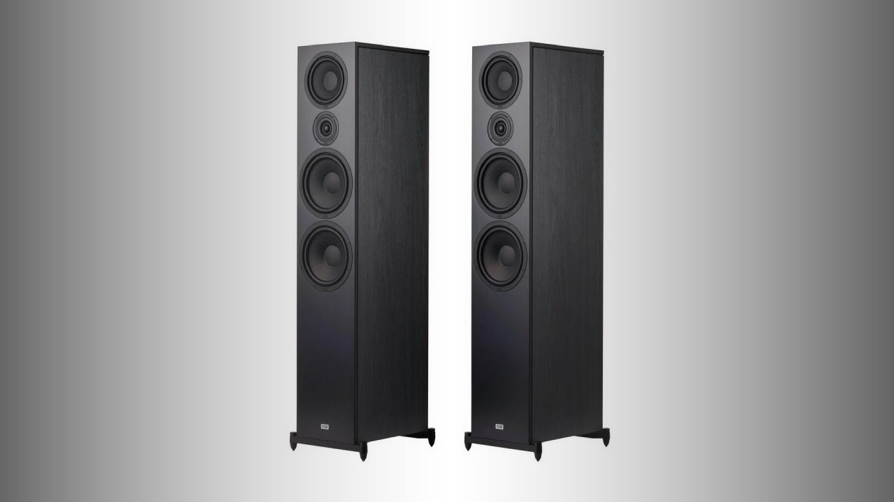 HECO Aurora XT 1000: Elegant 3-Way Floorstanders with Dual 8" Kraft Paper Woofers & Fluktus Tweeter