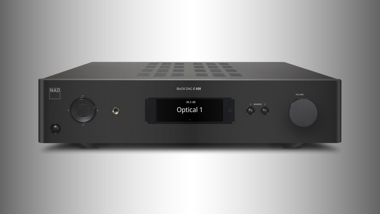 NAD C658: Modular BluOS Streamer, DAC & Preamp with Dirac Live Room Correction and MQA Support