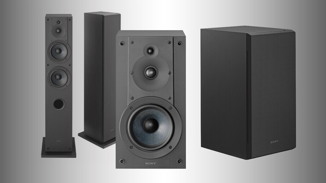 Sony CS-Series: Four passive speakers for an affordable and coherent home cinema