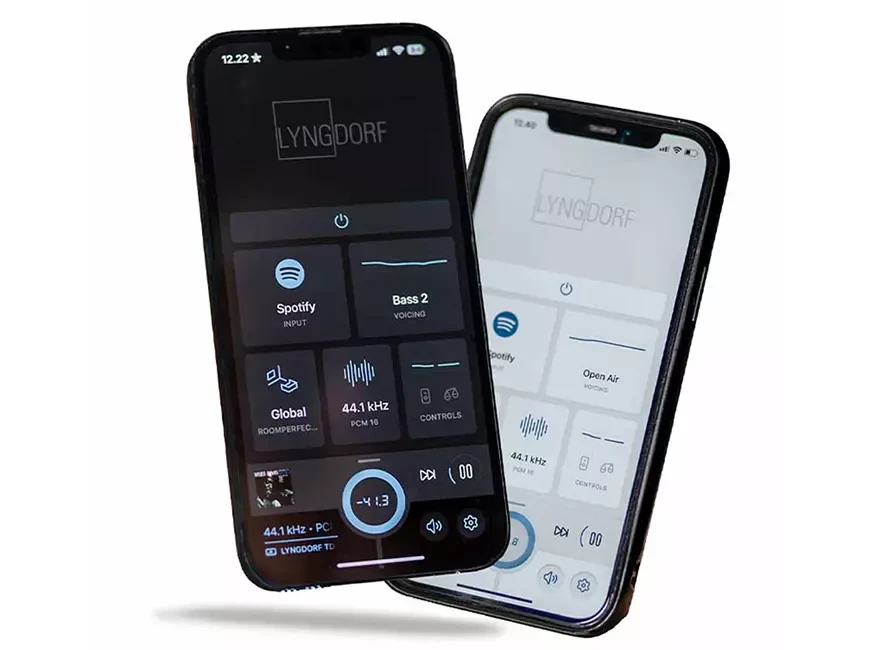 My Lyngdorf app makes it easy to control your Lyngdorf Audio components