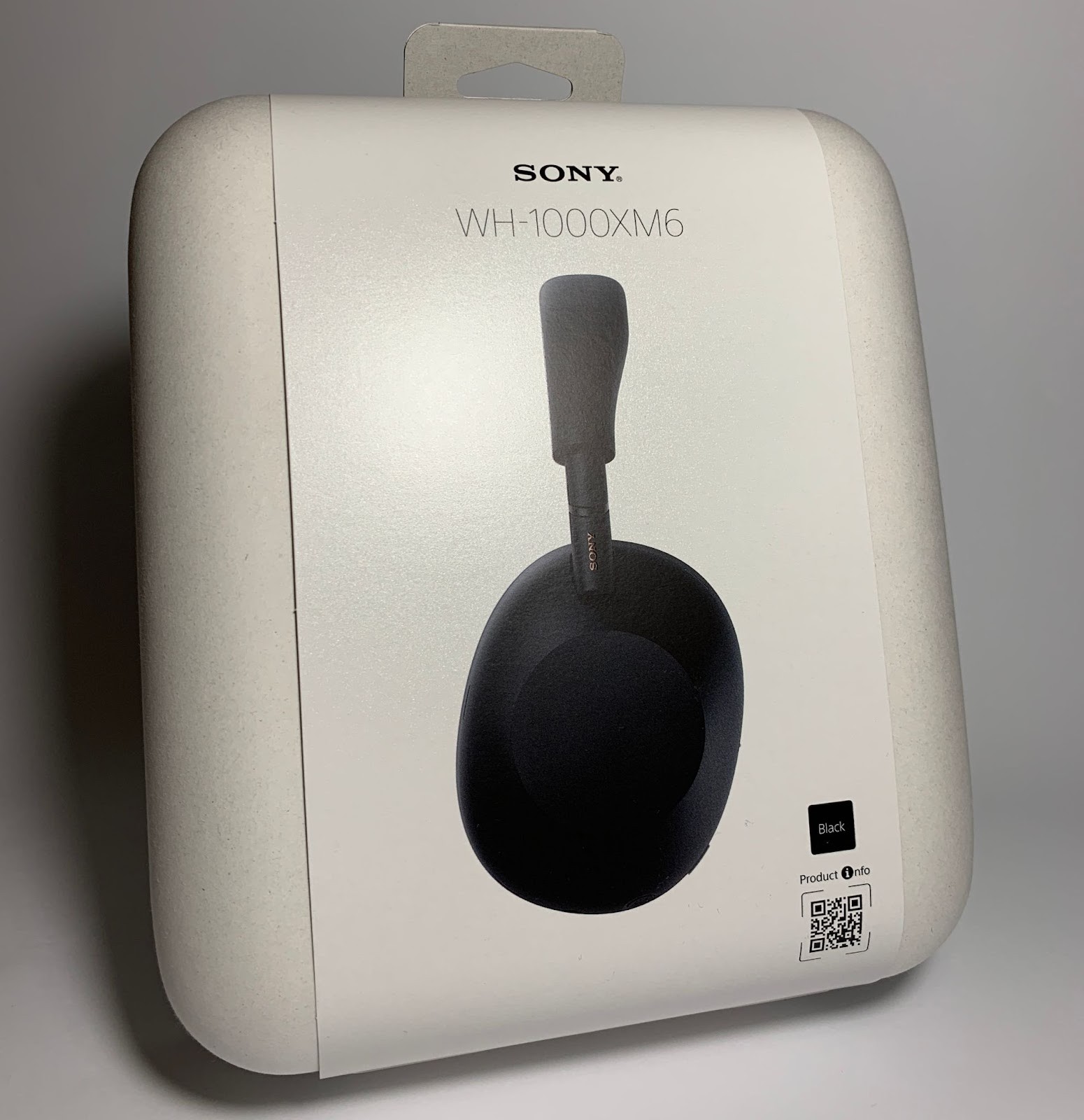 The Sony WH-1000XM6 packaging is made of recycled cardboard and looks like a cutting-edge version of an egg carton — essentially, it’s the same material, but a little thicker and whiter. 