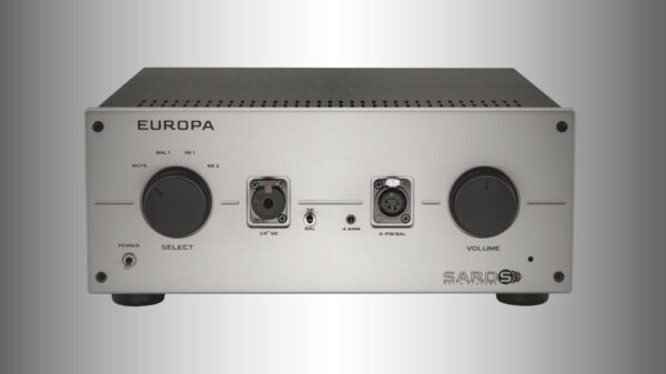 New Saros Europa Tube Headphone Amplifier Debuts with Fully Differential Design