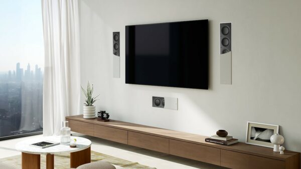 KEF introduces the Ci5120QLM-THX and Ci3120QLM-THX, premium in-wall models featuring MAT, advanced crossovers, and paintable magnetic grilles for seamless installation.