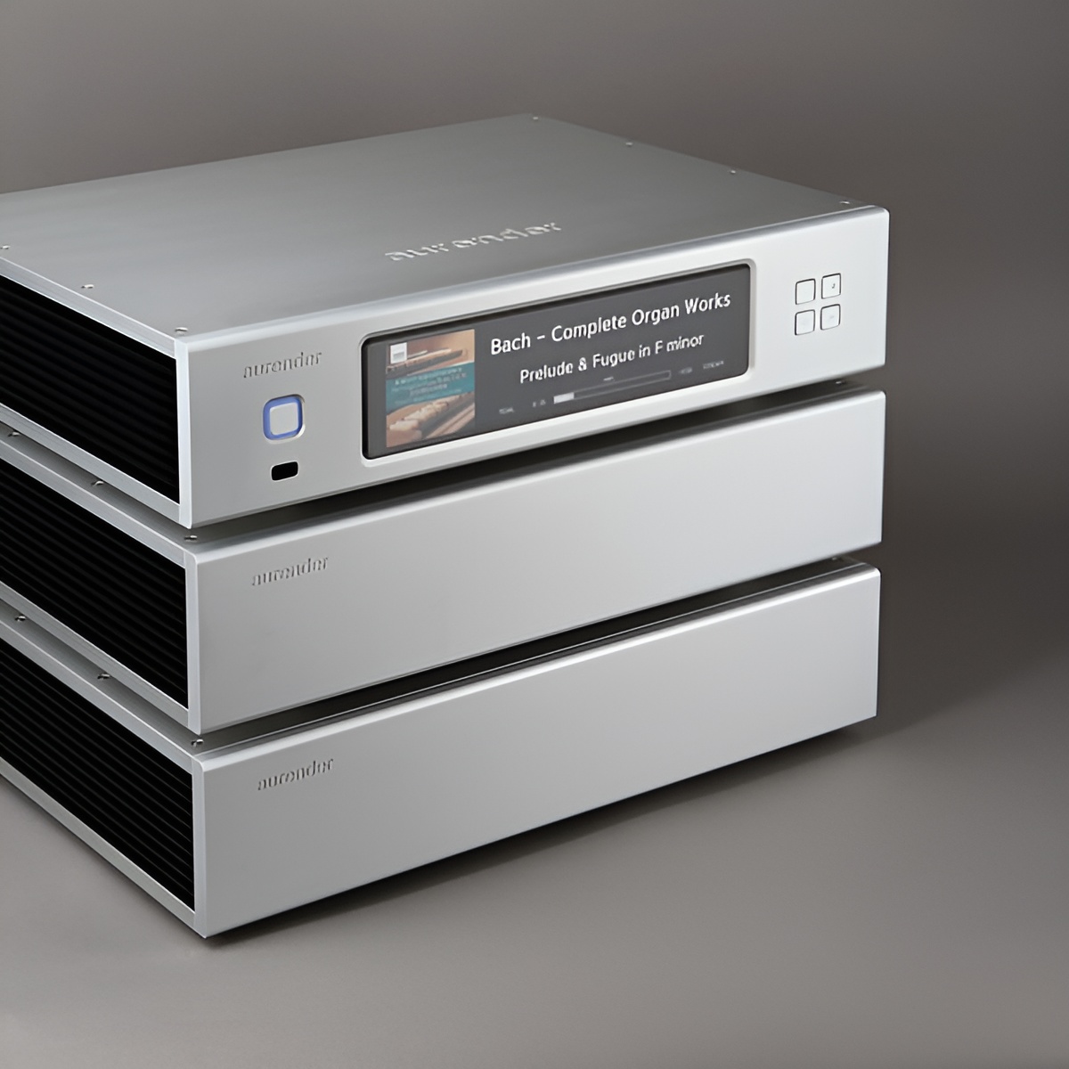 The most striking feature of the N50 is its triple-chassis design, which follows the prevailing DAC layout