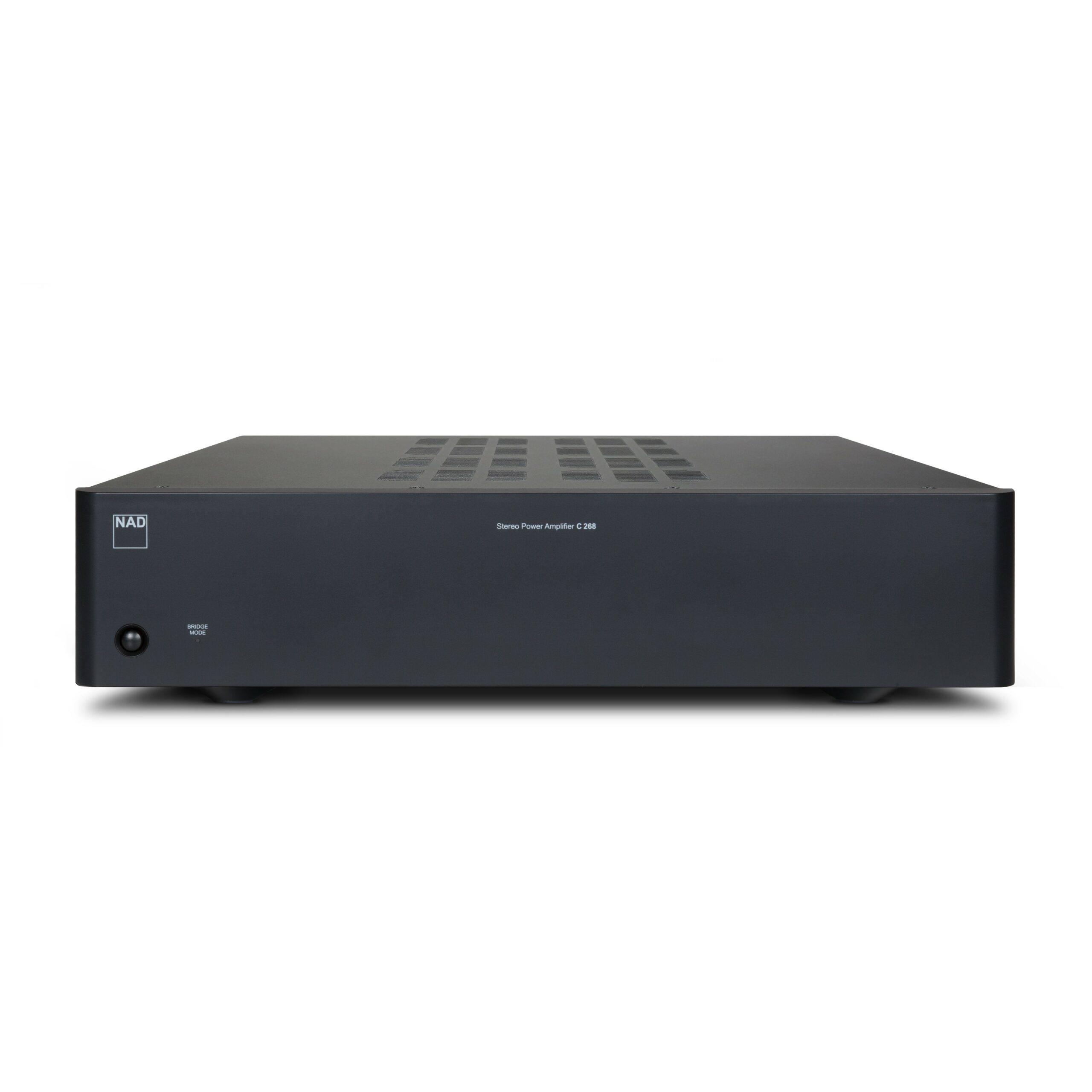NAD C268 – 2 x 80 watt stereo power amplifier with outstanding sound quality, impressive power and plenty of possibilities