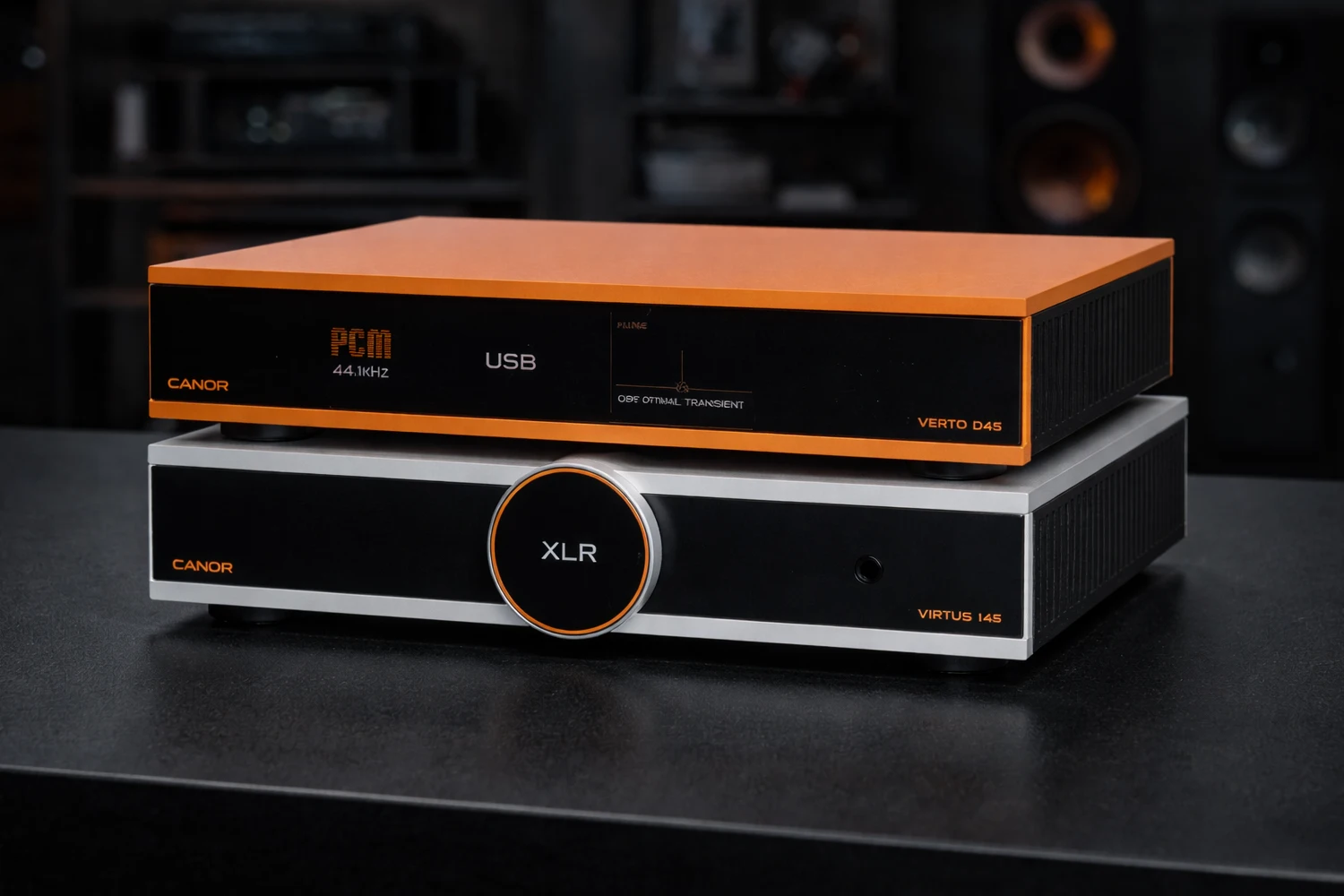 Canor Audio introduces the Foundation Line with the Virtus I4S integrated amplifier and Verto D4S DAC, combining fully discrete circuits, modern touch controls, and serious hi-fi performance.