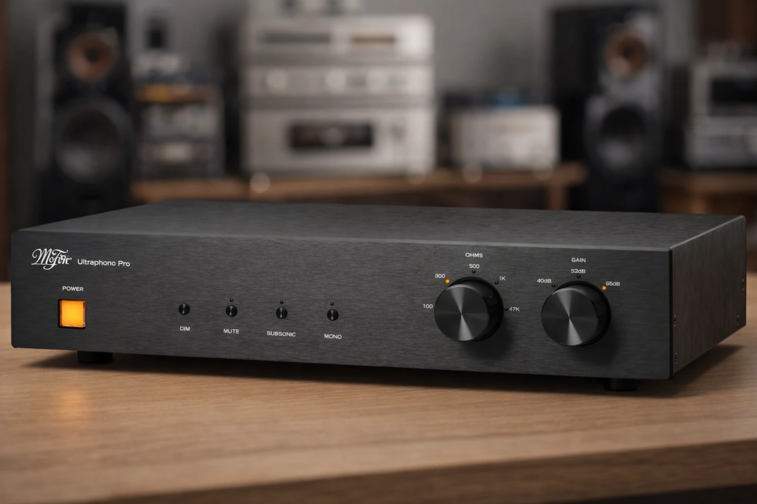 MoFi unveils the Ultraphono Pro, a purist single-input phono stage with up to 71 dB gain, ultra-low noise circuitry, and performance derived from the flagship MasterPhono.