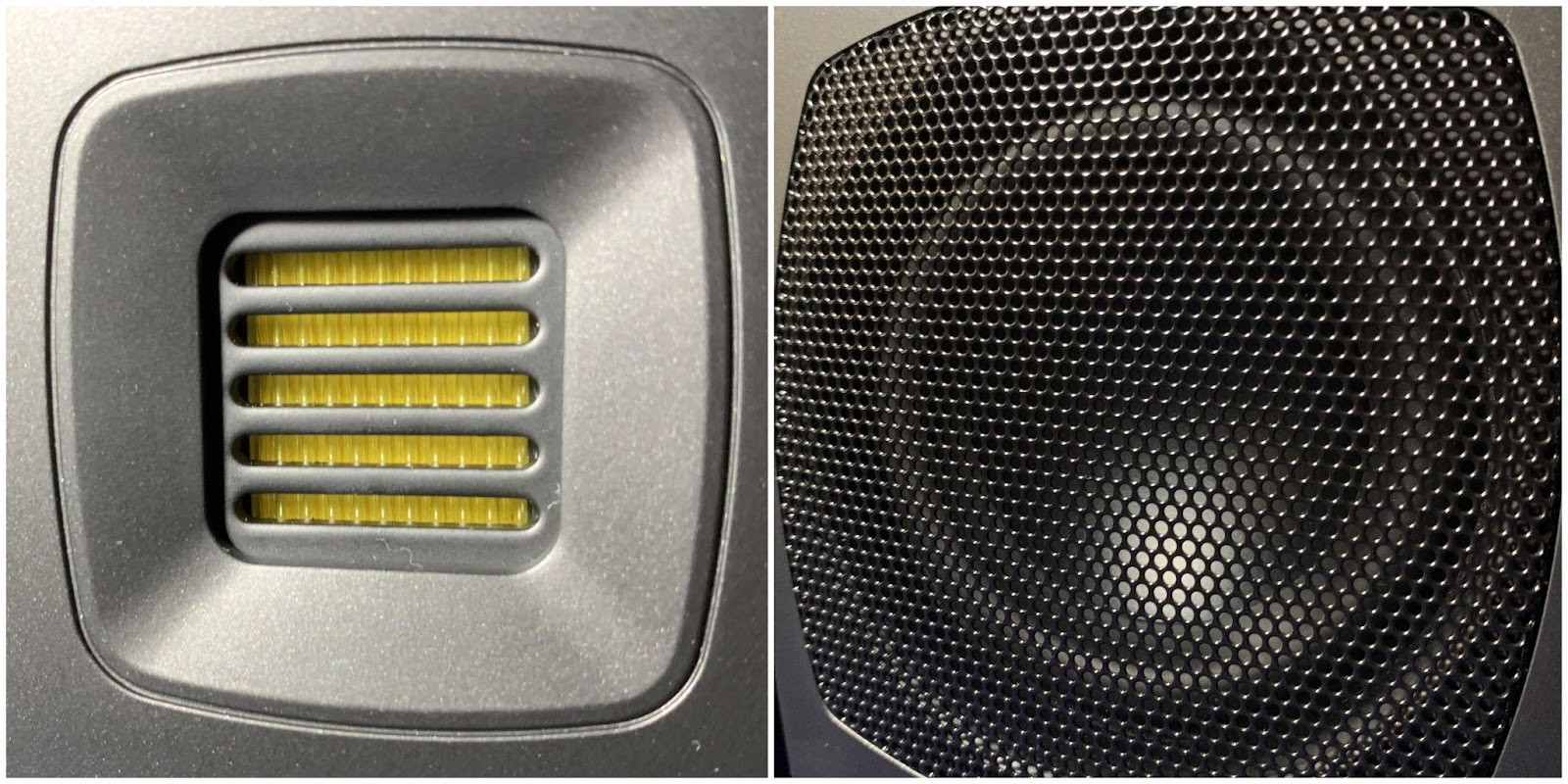 AMT (Air Motion Transformer) is a technology that Adam Audio implemented in its tweeter called D-ART. Its diaphragm has a folded shape ("accordion") and moves perpendicular to the direction of sound, compressing and stretching the air.