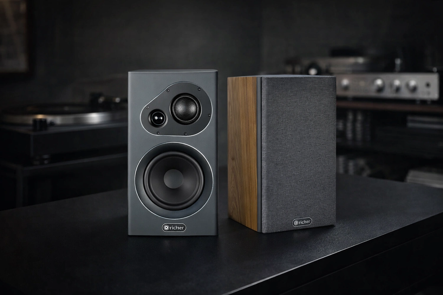 Richter’s Series 7 Special Edition speakers combine modern design with advanced multi-way engineering, delivering refined, powerful sound across four models from $2,650 to $6,600.
