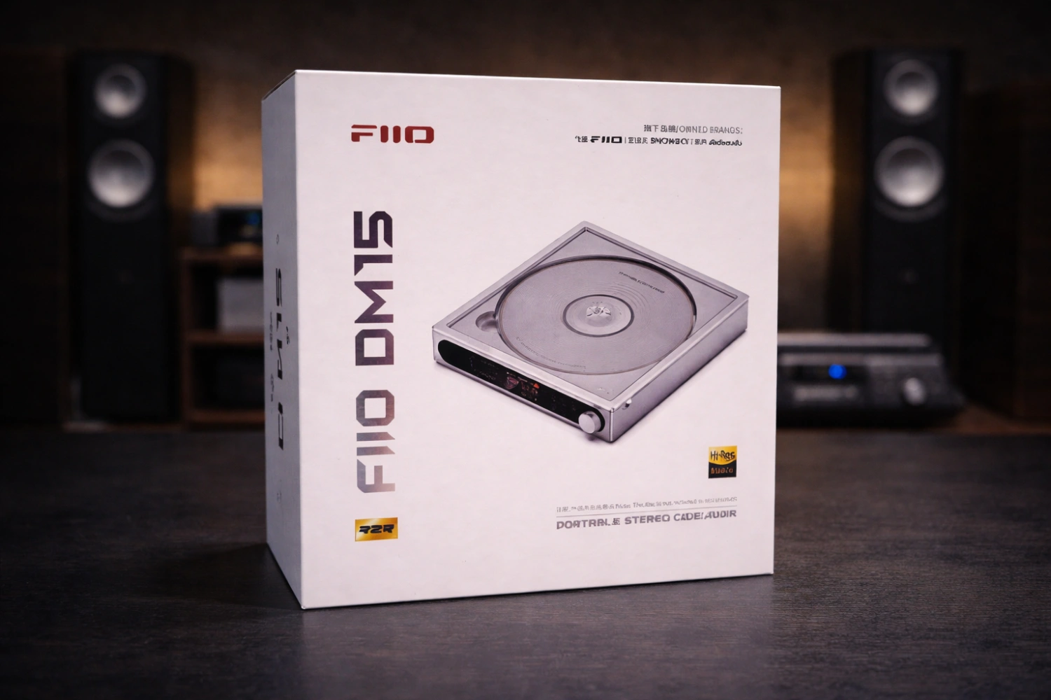 The FiiO DM15 R2R brings modern digital precision to a classic CD listening experience.
