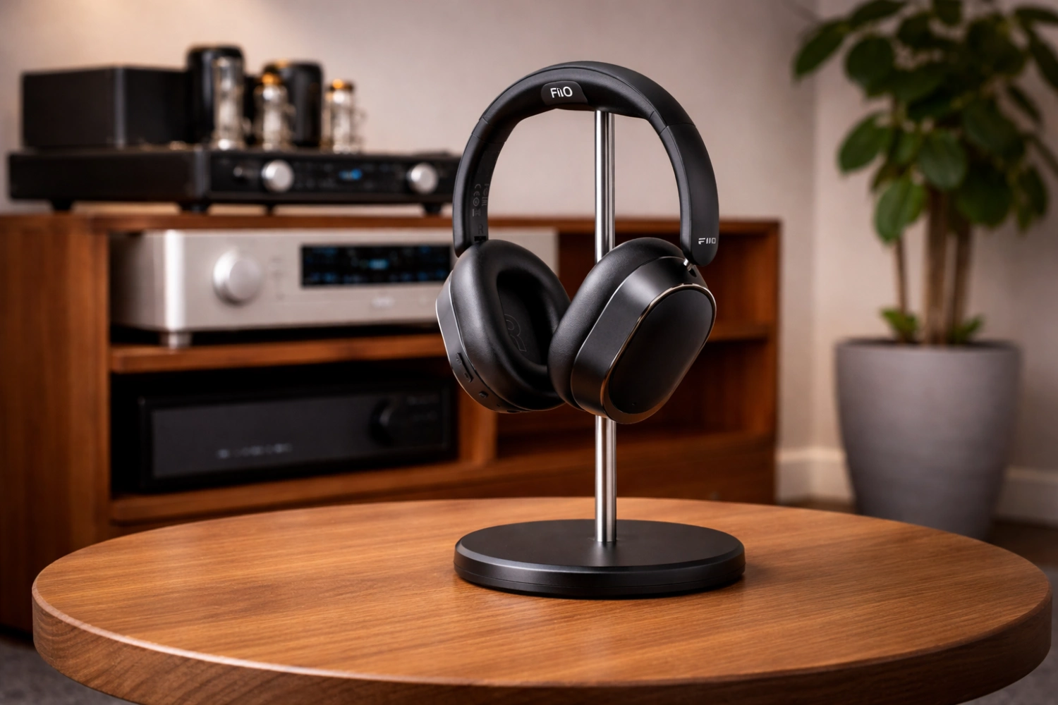 FiiO EH13 delivers audiophile-grade wireless sound with LDAC, hybrid ANC (-42 dB), and up to 75 hours of battery life. Featuring a 40mm dynamic driver, DSP tuning, multipoint Bluetooth, and wired listening, these headphones are built for both critical listening and everyday use.