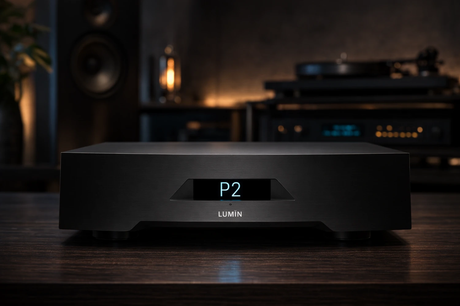 The Lumïn P2 is a high-end network music hub combining streaming, dual ESS ES9038PRO DACs, femto clocks, and a linear power supply with toroidal transformers. Supporting PCM 32-bit/384kHz and DSD512, it delivers reference-grade digital playback, preamp functionality, and seamless integration with Roon, TIDAL, Qobuz, and HDMI ARC systems.